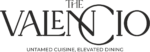 the valencio logo type black